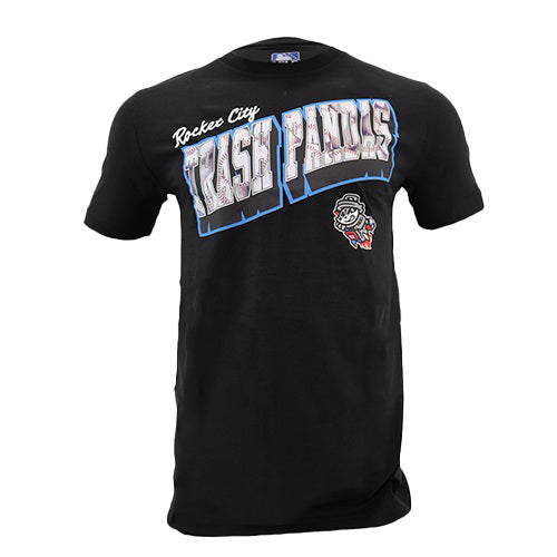 NE Men's Black Baseball Lettering Tee