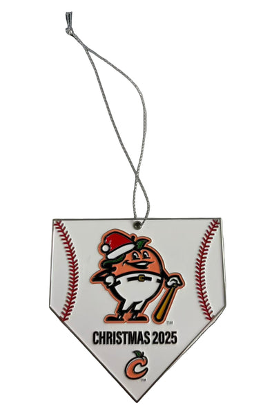 Home Plate Christmas Ornament