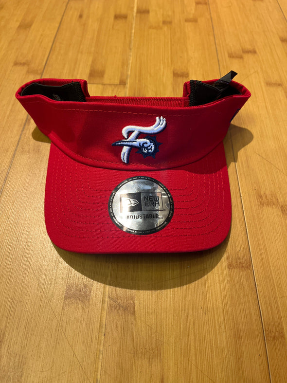 New Era 2024 Clutch Hit Red Visor F-Fist Hat