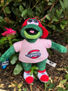 Greenville Drive Mascot Factory Plush Reedy in Tee Shirt