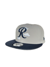 Tacoma Rainiers New Era 9Fifty Gray Navy Cloud Snapback