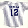 ADULT FB Dominguez #12 Pinstripes Replica Home Jersey