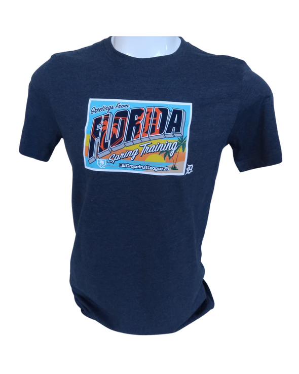 Detroit Tigers 2023 Spring Training Postcard T-Shirt