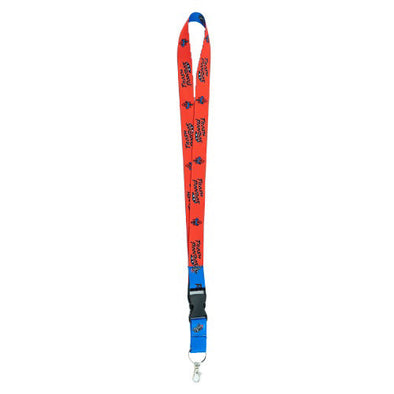 Royal/Red Buckle Lanyard