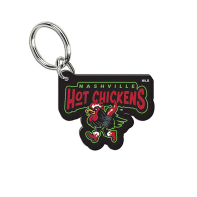 Nashville Sounds Hot Chickens Acrylic Key Ring