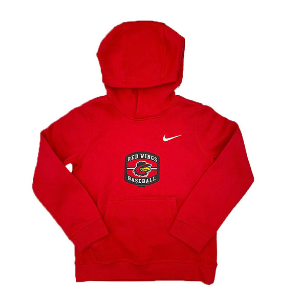 Rochester Red Wings Nike Youth Red Hoodie