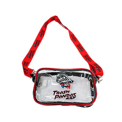 Red Clear Camera Bag