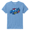 Jersey Shore BlueClaws Boarding Crab T-shirt