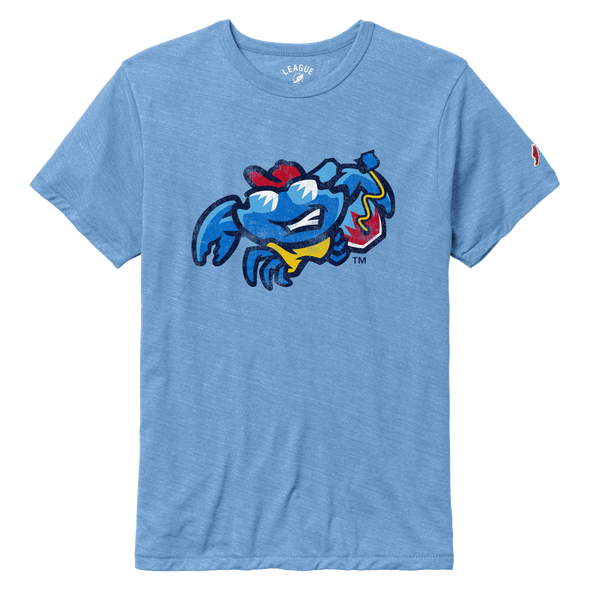 Jersey Shore BlueClaws Boarding Crab T-shirt