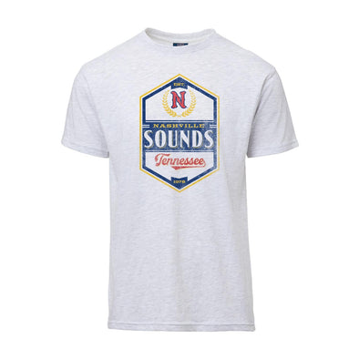 Nashville Sounds MV Sport Marble Heather Everest Sustainable Tee