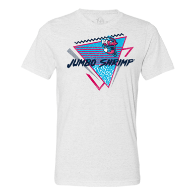 Jacksonville Jumbo Shrimp 108 Stitches 90's Vice Tee