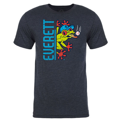 Everett AquaSox Split Screen Tee