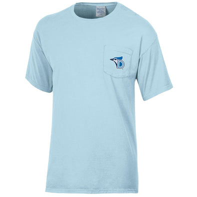 Dunedin Blue Jays Soothing Beach Blue Pocket Tee