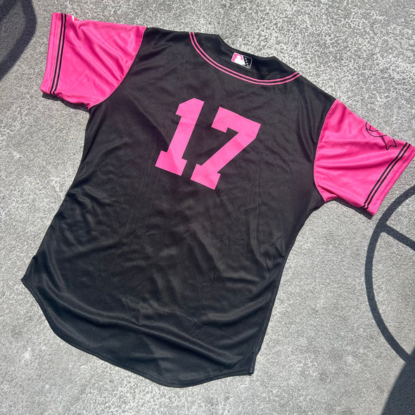 Delmarva Shorebirds Evoshield 2025 On-Field Flock for a Cure Jersey