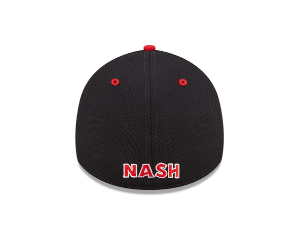 Nashville Sounds New Era 39THIRTY Batting Practice Replica Stretch Fit Hat