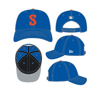 Syracuse Mets New Era 940MC Royal Adj. Cap