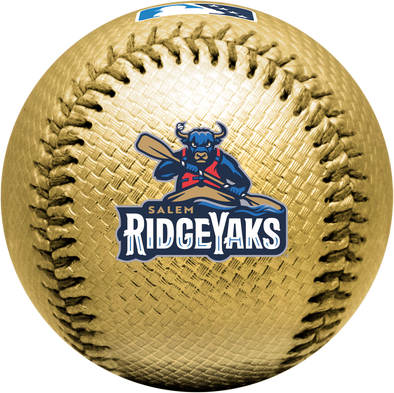 Salem RidgeYaks Rawlings Gold Baseball