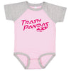 Infant Vintage Pink Trash Pandas Onesie