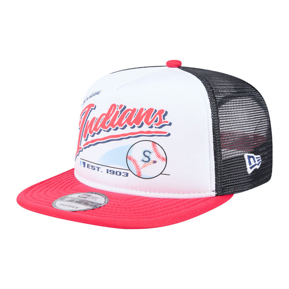Spokane Indians New Era 9FIFTYAF Retro Script Snapback