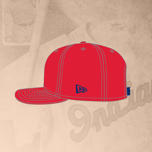 Spokane Indians 950 Game Day Red Snapback Cap