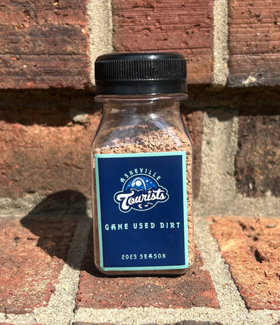The Asheville Tourists 2025 Game Used Dirt