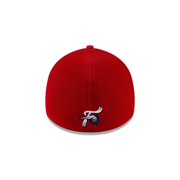 New Era 39Thirty Red Tonal Neo Stretch Fit F-Fist Hat