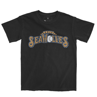 Erie SeaWolves EA 95 Wordmark Tee