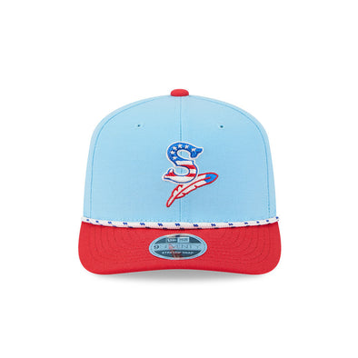 Spokane Indians New Era 9SEVENTYSS 2025 4th of July Snapback Cap