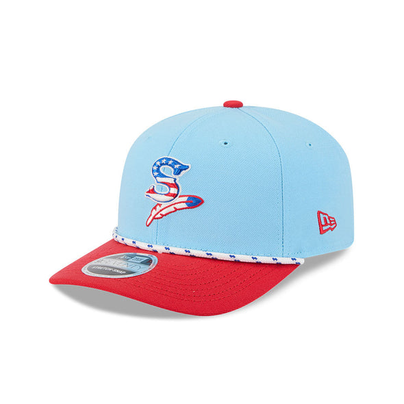 Spokane Indians New Era 9SEVENTYSS 2025 4th of July Snapback Cap