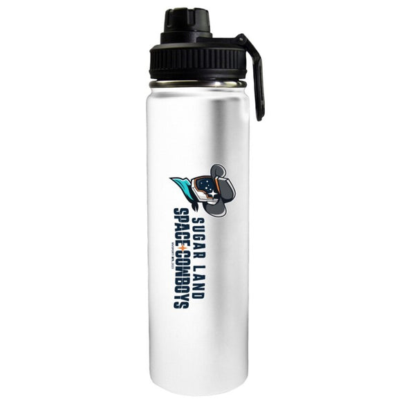 Sugar Land Space Cowboys MV Sport Tumbler Water Bottle Home Cap Logo