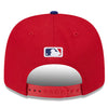 Philadelphia Phillies New Era Red 2025 MLB Postseason Side Patch 9SEVENTY Adjustable Hat