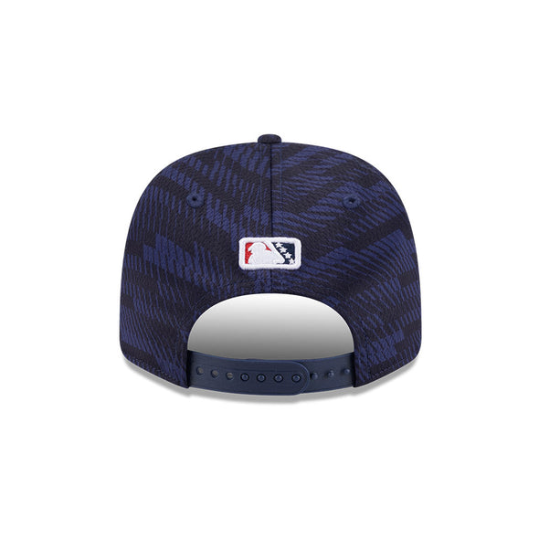 Worcester Red Sox 2025 Clubhouse 9SEVENTY Stretch Snap - Navy/Patterned