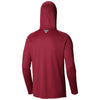 Nashville Sounds Columbia Beet Red Terminal Tackle LS Hoodie