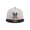 Nashville Sounds New Era 5950 2024 On Field July 4th Hat