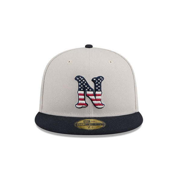 Nashville Sounds New Era 59FIFTY 2024 On Field July 4th Hat