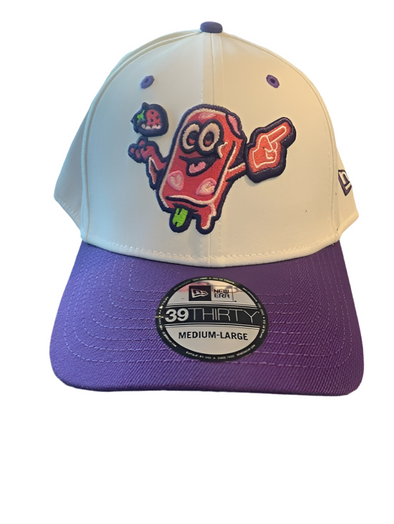 Beloit Sky Carp New Era 39thirty COPA Strawberry Paletas