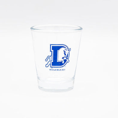 Durham Bulls D Logo Shot Glass