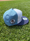 Buffalo Bisons Buster Dive Alt Lt Blue 950 Snap Adjustable Cap