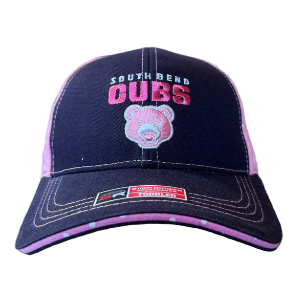 South Bend Cubs Toddler Dots Adjustable Cap