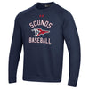 Nashville Sounds Under Armour Navy Rival Fleece Crew