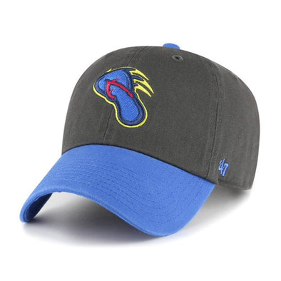 San Antonio Missions Flying Chanclas De San Antonio Road Graphite Clean Up Cap