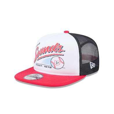 Nashville Sounds New Era Youth 9FIFTY A-Frame Retro Script Hat