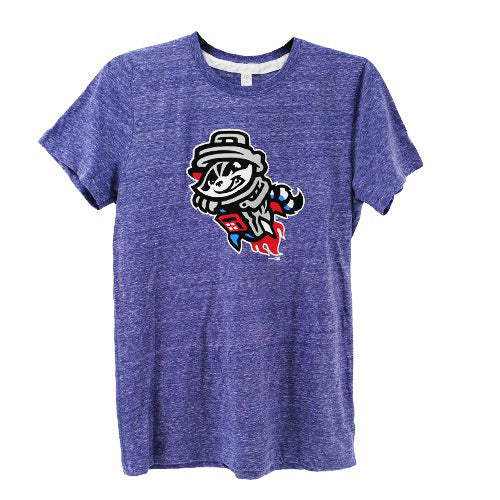 Youth Purple Melange Primary Tee