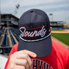 Nashville Sounds '47 Brand brrr Navy Condor Hitch Hat