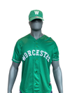 Worcester Red Sox OT Sports Green Worcester Replica Jersey