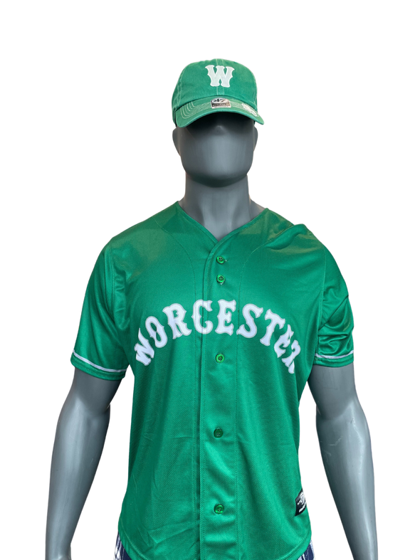 Worcester Red Sox OT Sports Green Worcester Replica Jersey