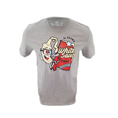 Alabama White Sauce Grey Tee
