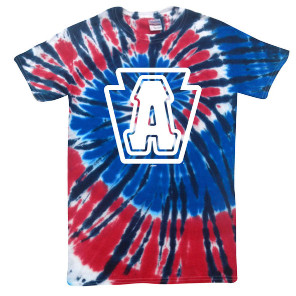 Altoona Curve July 4th Tie Dye Tee