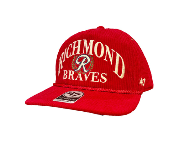 Richmond Flying Squirrels '47 Richmond Braves Pitchout Corduroy Rope Hitch
