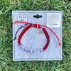 Richmond Flying Squirrels Box Braid Bracelet